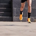 hardlopen benen oranje schoenen placeholder